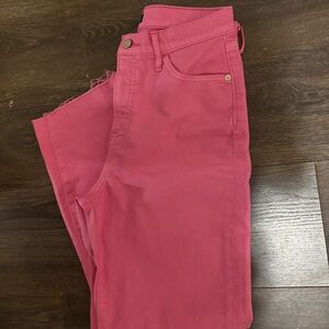 express hot pink jeans